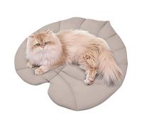 Générique Leaves Shaped Pet Mat - Soft Warm Mattress Pad, Washable Protector Cushion | Suitable for Car Floor Sofa Bed Chair Travel Camping Comfortable Resting Pets Bedding, 65x70cm