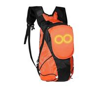 Générique LED Backpack, Luminous Glow Bag, 14.17x8.27x4.72 Inch Safety Outdoor Accessory, Adjustable Light Display, Weather Resistant Design for Night Hiking Running Camping Biking Festival