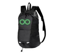 Générique Led Backpack, Luminous Pattern Bag, 15.75x9.84in Travel Laptop Backpack, Water Resistant Material, Large Capacity Storage for Camping, Commuting, School, Cycling, Outdoor Trips