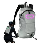Générique LED Backpack, Luminous Pattern Laptop Bag, Large-Capacity Travel Rucksack, Stylish Strong Design for Biking, Camping, Cycling, Outdoor Trips, Commuting, and School Use