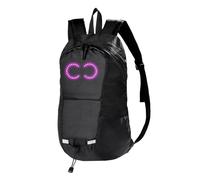 Générique LED Backpack, Luminous Pattern Travel Laptop Bag, 15.75x9.84x4.72 inches Rucksack USB Charging Port, Waterproof Backpack for Trips, Commuting, School, Camping Riding Cycling