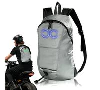 Générique LED Backpack, Luminous Pattern Travel Laptop Bag, 15.75x9.84x4.72 inches Rucksack USB Charging Port, Waterproof Backpack for Trips, Commuting, School, Camping Riding Cycling