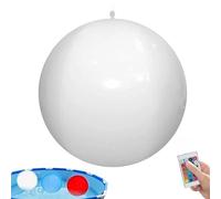 Générique LED Beach Balls - Glow Inflatable Toy, Light Up Sphere | Waterproof Color Changing Pool Party Accessory, Illuminated Night Swimming Yard Game Outdoor Courtyard Family Gathering Celebration