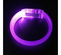Générique LED Bracelet - Light Up Wristband | Multi Color Party Accessory | Bright Flashing LED Illumination, Lightweight Flexible TPU Design, Easy Push Button Control, Suitable for Concerts Festivals