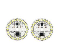 Générique LED Bulb Patch Lamp SMD Plate Circular Module Light Source For AC 220V Led Chip Spotlight(7W-220V,Cold White)