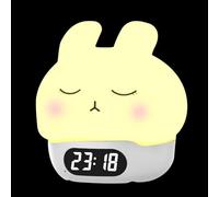 Générique LED Bunny Night Lamp, Rabbit Alarm Clock, with Sleep Training Digital Lamp, Silicone Soft Light, Kids Bedroom Accessory, Fun -Up Lamps for Children Nursery Home