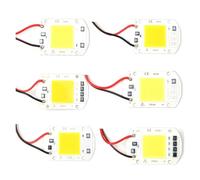 Générique LED Chip 20W 30W 50W COB Lamp 220V 3000K 6500K No Need Driver(50W Warm White 3000K)