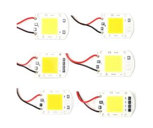 Générique LED Chip 20W 30W 50W COB Lamp 220V 3000K 6500K No Need Driver(50W Warm White 3000K)