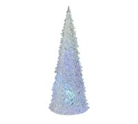Générique LED Christmas Tree Decor | 7-Color Changing Seasonal Nightlight | Tabletop Christmas Tree with Lights for Holiday Party Living Room Desk Bookshelf Mantel Dining Table Bedroom Nightstand
