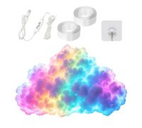 Générique LED Cloud Light, Music Rhythm USB Lamp with Voice-Controlled Phantom Light Effect, Decorative Cloud Lamp for Bedroom, Nursery, Living Room, Home, Office