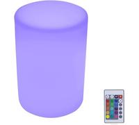 Générique LED cube Mood Light, étanche dimmable 16 couleurs LED Timing Mood Light pour chambre à coucher Camping Restaurant Party Bar piscine (10x20cm)
