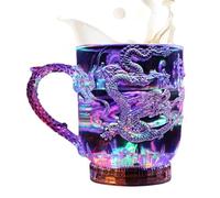 Générique LED Cups - Acrylic Water Activated 350ml | Color Changing Drinking Cup, Light Up Coffee Mug, Glow Party Glass For Halloween Wedding Bar Home Use | Party Decor