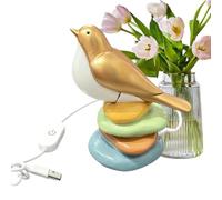 Générique LED Desk Lamp Handmade Resin Bird Shape Atmosphere Lighting