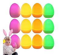 Générique LED Easter Egg - LED Light 5x6.5cm | Light Up Easter Decorations, Multicolor Glowing Eggs | Electronic Fall-Resistant Waterproof Eggs For Party, Table Decor, And Holiday Celebration