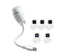 Générique LED Étoilé Lampe Étoilée Voiture Toit Étoile Lumière Projecteur Lumières Réglable Veilleuse USB Décoration LED