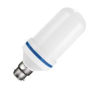 Générique LED Flammen Glühbirne E27-6x15,5cm 4 Flackermodi Feuerflamme Effekt, Gelblicht B22 Dekorationsbirne Außenbereich, Warmton Wohnzimmer Terrasse Weihnachten, Halloween Hochzeit | für Zuhause