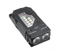 Générique LED Flashlight | 3 Levels Clip On LED Light, Pocket Flashlight For Camping Hiking Home Fishing Night Walking Running Survival Outdoor Use, Handy Light For Daily Carry And Simple Bright