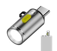 Générique LED Flashlight - Outdoor Lighting Tool for Adventure | Sturdy Metal Construction with Multiple Modes Zoom Feature, Lightweight Waterproof Torch for Hiking Camping Work Use 0.51x0.51x1.22 in