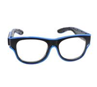 Générique LED Glasses Party, Neon Light Eyewear, Glowing Costume Props, Flashing Multicolor Design, 6.3x2.05 inches, Ideal for Dance Festival Cosplay Wedding and Birthday
