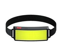 Générique LED Headlamp Rechargeable - 500 Lumen Outdoor Head Torch, USB Charging | High Medium Low Modes, Wide Flood Light, Fast Charging, Power Display, Waterproof for Camping Hiking
