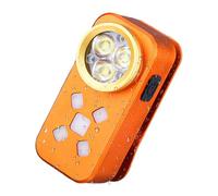 Générique LED Pocket Light - Rechargeable Flash Torch, Outdoor Illumination Device with Strong Beam, Clip Equipped Lamp for Bag Mount, Handheld Flashlight Slim Carry Design, Night Lighting Accessory