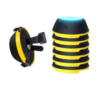 Générique LED Reaction Training Light Lamp, Agile Fitness Light with Remote Control, Lumière LED Entraînement Sportif, for Physical Training-6lights