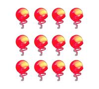 Générique LED Red Nose | Elastic Lighted Circus Nose 12PCS | Red Blinking Costume Dress up Props, Stable Party Cosplay Props for and Amusement Park