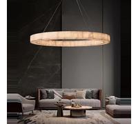 Générique LED Retro American Marble Ceiling Chandelier Lighting Lustre Suspension Lamp For Living Room