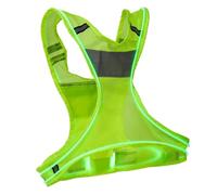 Générique LED Running, Vest - 360°, USB Rechargeable Adjustable Fit Multicolor Lights Ergonomic Design Lightweight Build Walking Gear for Men, Women, Adults, Female, Male, Boys, Girls 33.5-39inches