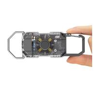 Générique LED Schlüsselanhänger Taschenlampe - 6 Modi Mini Leuchte | USB-C Wiederaufladbar, Extrem Hell & Kompakt, Kleine Taschenlampe Für Camping, Wandern & Notfälle, 1 Stück.