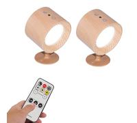 Générique LED Spots Muraux Murale Touch, 3 Niveaux de Luminosité 3 Température, Avec Port de Charge USB