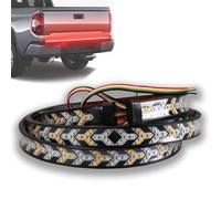 Générique LED Tailgate Light Bar Strip,Signal Break Reverse, Arrow Design Turn Signal Strip, Waterproof Flexible Tailgate Light for Work and Towing (Straight out,78in)