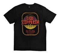 Générique LED Zeppelin 1971 Wembley Homme T-Shirt Manches Courtes Noir L 100% Coton Regular/Coupe Standard