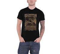 Générique LED Zeppelin Faded Falling T-Shirt Noir L
