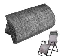 Générique Ledge Lounger Pillow | Pool Lounge Chair Pillows with Strap | Soft Removable Padded Cushion Headrest with Elastic Band Soft Pool Lounger Pillow for Head Rest Neck Support, Patio Chairs