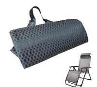 Générique Ledge Lounger Pillow | Pool Lounge Chair Pillows with Strap | Soft Removable Padded Cushion Headrest with Elastic Band Soft Pool Lounger Pillow for Head Rest Neck Support, Patio Chairs