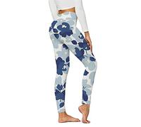 Générique Legging Anti Cellulite Femme Taille Haute sans Couture À Compression 3D Anti Cellulite Slim Imprimé Pantalon Butt Lifter Opaque Sculptant Legging Leger Amincissants D'entraînement