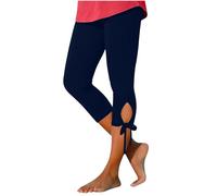 Générique Legging de Yoga 3/4 pour Femme Pantacourt Pushup Sculptant Leggings LéGer Respirant Collants Souples Amincissant Gainant Extensibles
