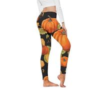Générique Legging d'halloween pour Femme 2025 Extensible Taille Haute fantôme Chauve-Souris Collant Doux comme du Beurre pour entraînement Yoga Leggings de