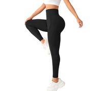 Générique Legging Taille Haute Doux pour Femme Push-Up Opaque Slim Fit Pantalon Equitation Femme Gym Running Pants Grande Taille
