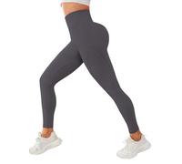 Générique Legging Taille Haute Doux pour Femme Push-Up Opaque Slim Fit Pantalon Equitation Femme Gym Running Pants Grande Taille