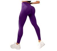 Générique Leggings 3D Anti Cellulite Femme Anti-Cellulite à Compression Minceur Legging Taille Haute Push-Up sans Couture Pantalon Yoga Fitness Opaque pour Sportslegging Femme