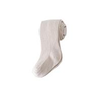 Générique Leggings Enfants Printemps Automne Filles Collants Peignés Pantalons Longs Hiver Base Haute Confortables (Beige, 6-7 Years)