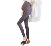 Générique Leggings Femme Mode Taille Haute Pantalon Fin Peau Femme Enceinte Portant Grossesse Pantalon Sécurité Jupe Culotte Femme(A, XL)