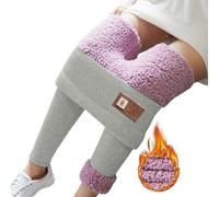 Générique Leggings Femme Taille Haute - Leggings Femme Push Up Leggings d'hiver doublés Polaire Thermique Taille Haute Doux et Extensibles à la Texture Douce comme Un Nuage Longueur Cheville (GY2 XL)