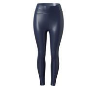 Générique Leggings Simili Cuir Taille Haute Sexy Femme Pantalon Legging Cuir Femme Pantalon de Slim High Waist Leggings Skinny Stretch Sexy Noir Extensible Pantalon en Cuir l'automne