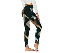 Générique Leggings Sport Femme - Legging Push Up Femme Femmes Pleine séance d'entraînement Running Sports Collants Butt Lift Yoga Pants Style imprimé Leggings High Waisted Yoga Pants (Army Green S)