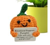 Générique Légumes Positifs,en Crochet Soutien Positif - Tricotée Motivation Mignon pour Bureau Maison Bibliothèque Table de Chevet