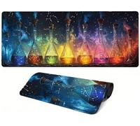 Générique Lejnlnng Bleu Large XXL Gaming Tapis De Souris- 90x40cm-JL2393