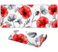 Générique Lejnlnng Fleur Tapis de Souris Gaming XXL 100x50cm-JL2500